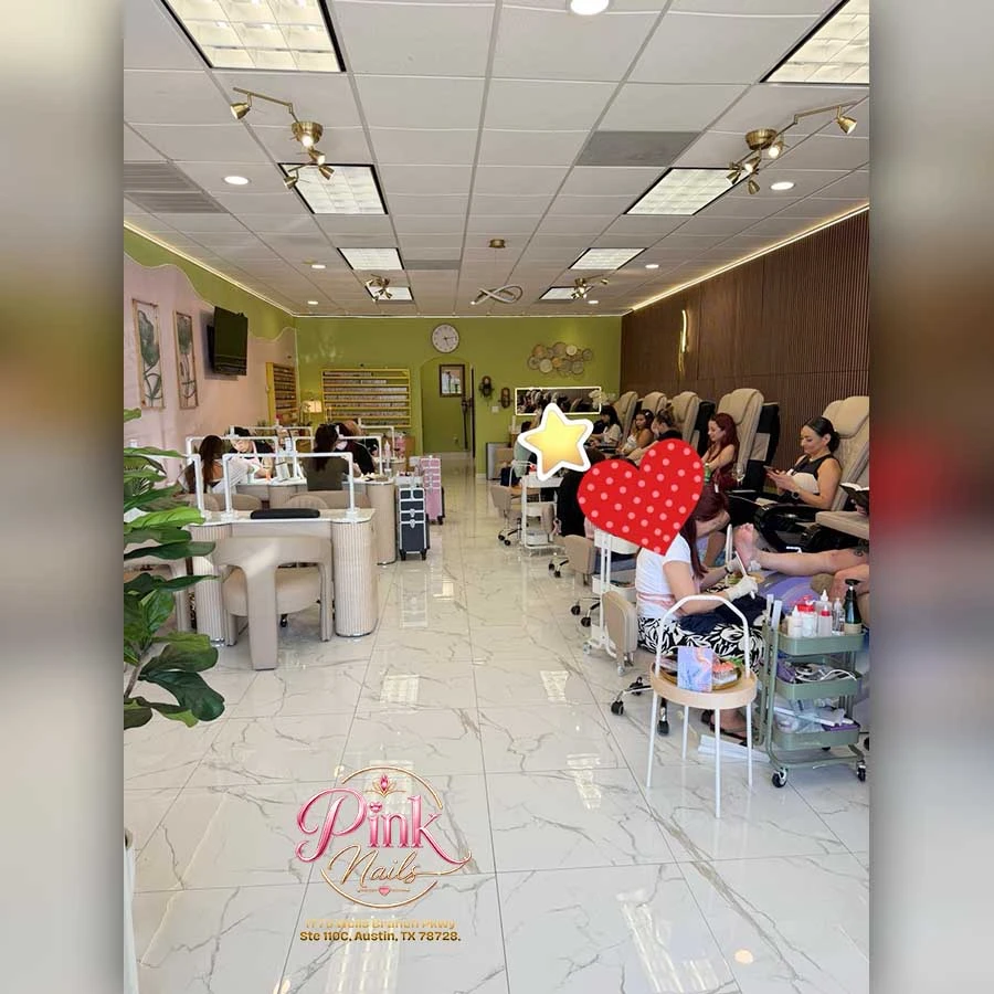 Pink Nails Salon in Wells Branch, Austin, TX 78728 | Nail Art, Gel-X, Waxing